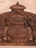 Wooden Hand Carved Kalasam Panels (12x24)