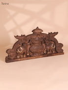 Wooden Hand Carved Kalasam Panels (12x24)