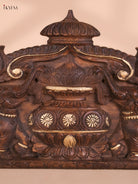 Wooden Hand Carved Kalasam Panels (12x24)