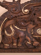 Wooden Hand Carved Kalasam Panels (12x24)