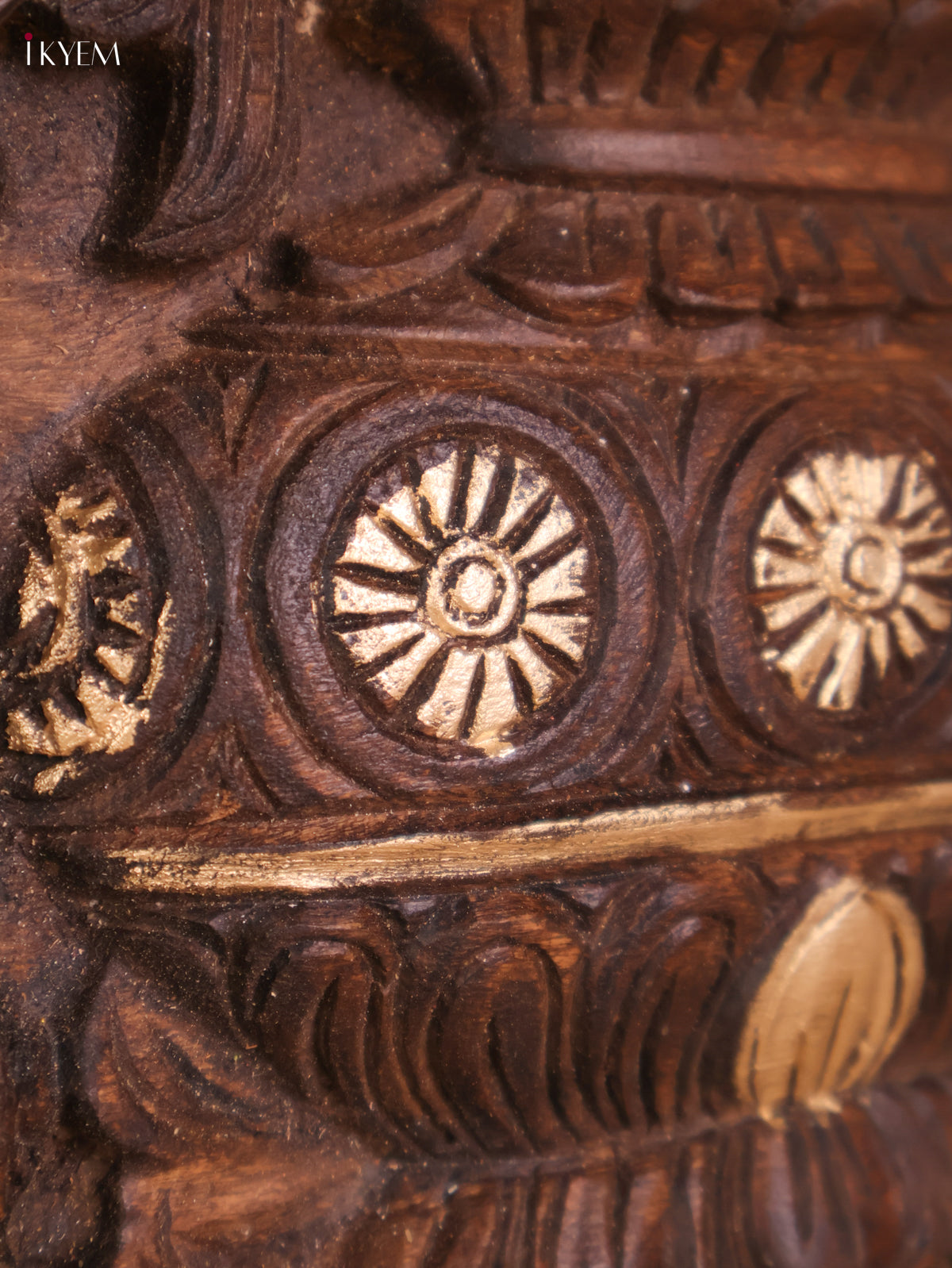 Wooden Hand Carved Kalasam Panels (12x24)