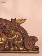 Wooden Hand Carved Kalasam Panels (12x24)
