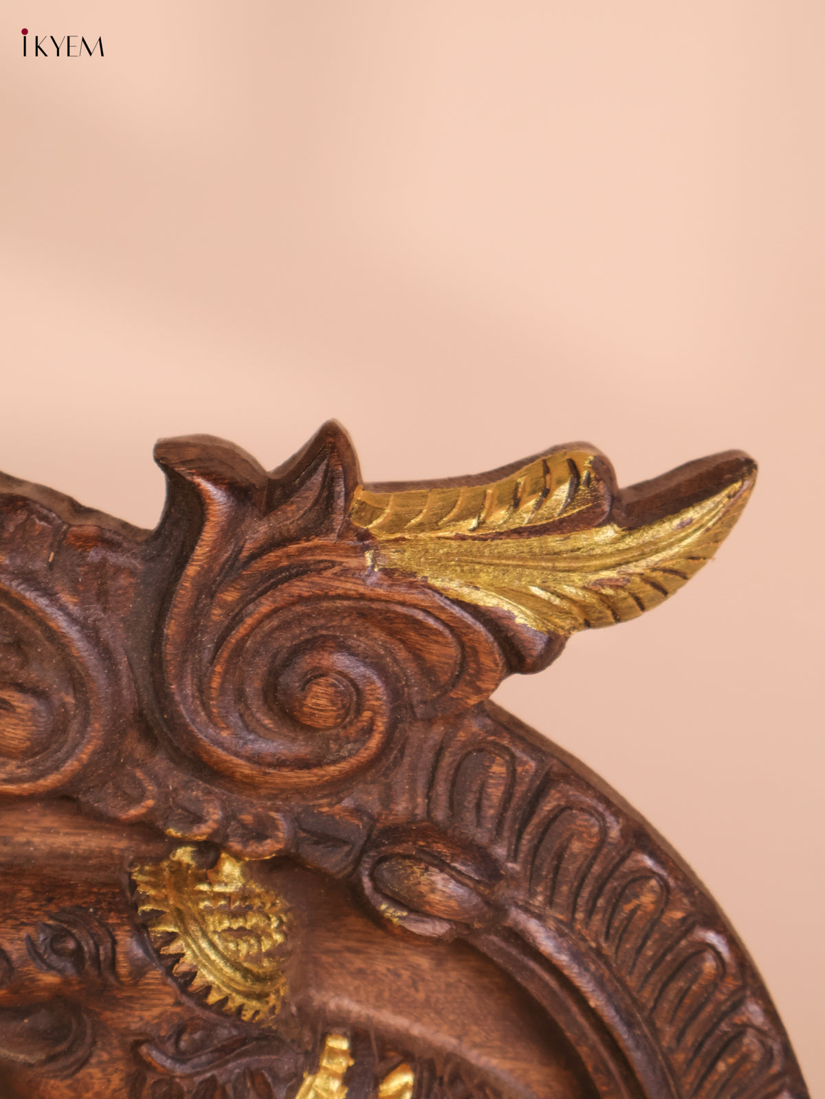 Wooden Hand Carved Kalasam Panels (12x24)