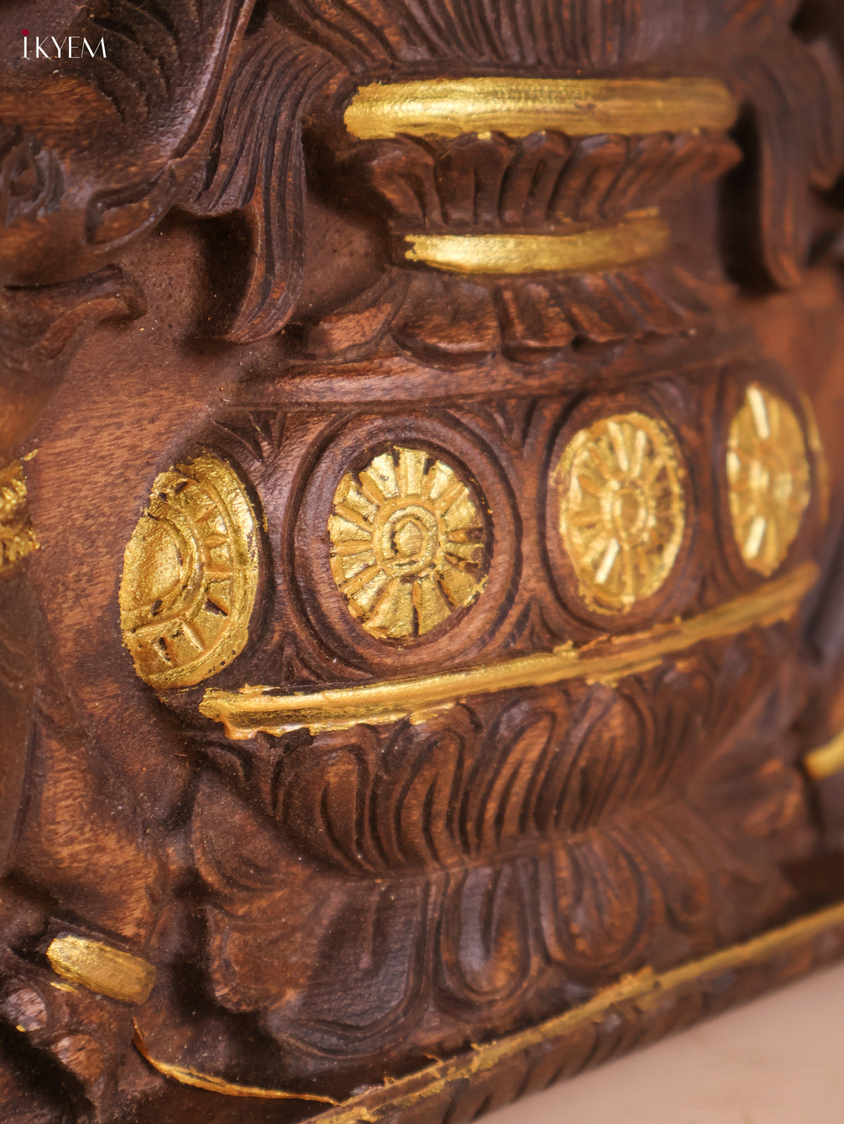 Wooden Hand Carved Kalasam Panels (12x24)
