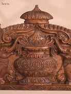 Wooden Hand Carved Kalasam Panels (12x24)
