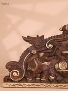 Wooden Hand Carved Kalasam Panels (12x24)