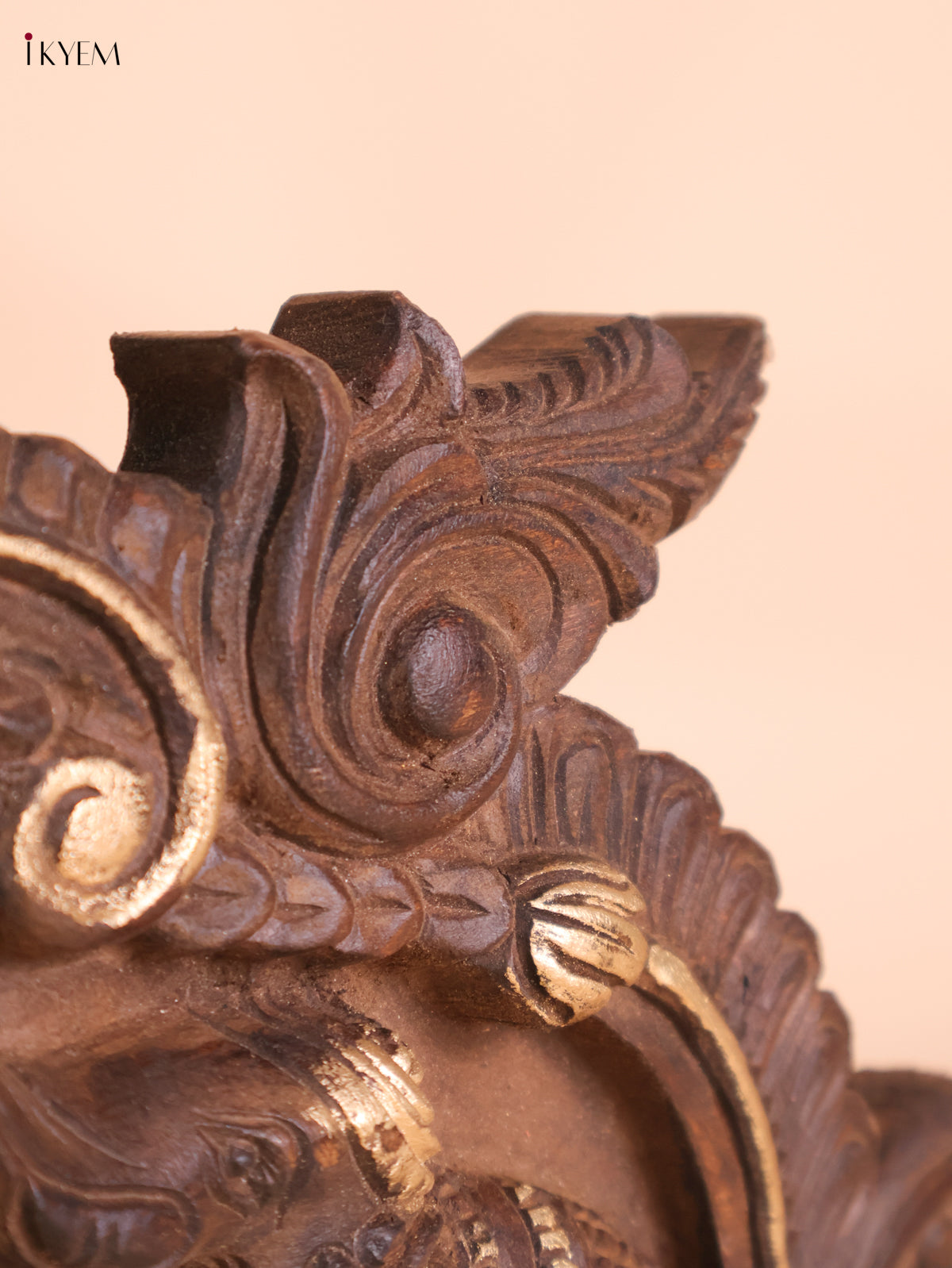Wooden Hand Carved Kalasam Panels (12x24)