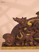 Wooden Hand Carved Kalasam Panels (12x24)