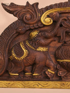 Wooden Hand Carved Kalasam Panels (12x24)
