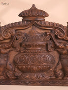Wooden Hand Carved Kalasam Panels (12x24)