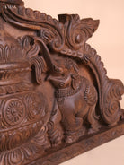 Wooden Hand Carved Kalasam Panels (12x24)