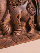 Wooden Hand Carved Kalasam Panels (12x24)