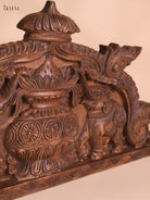 Wooden Hand Carved Kalasam Panels (12x24)