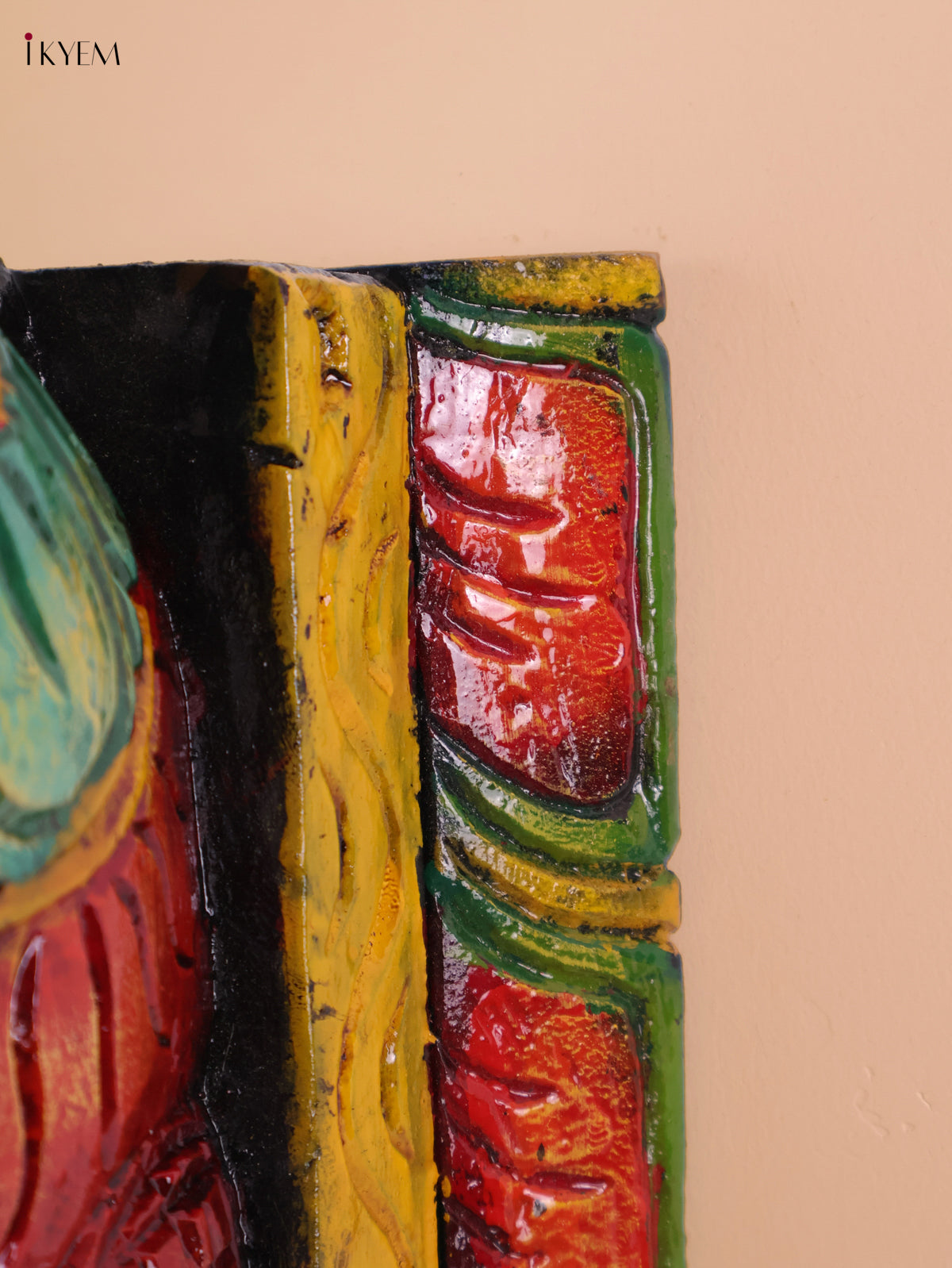 Wooden Hand Carved Painted Horse Brackets (12x9)