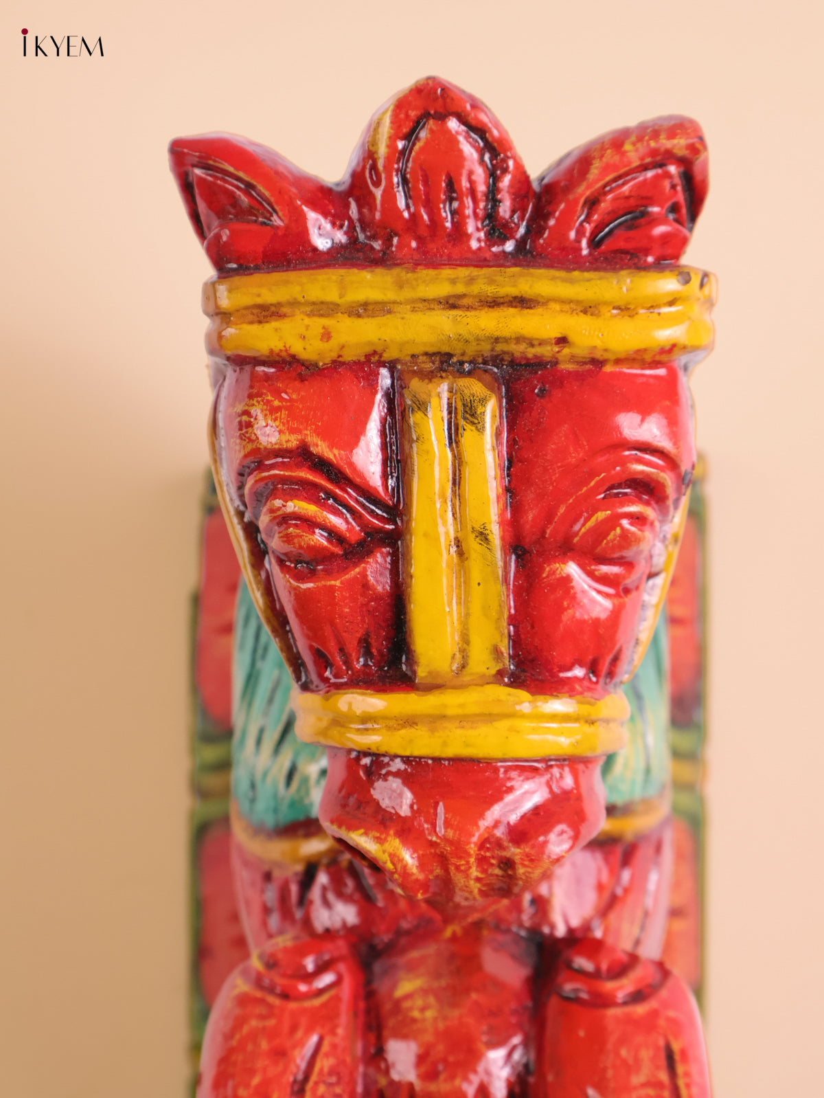 Wooden Hand Carved Painted Horse Brackets (12x9)