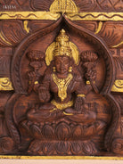 Wooden Hand Carved Lakshmi Gopuram (16x24)