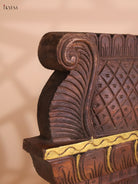 Wooden Hand Carved Lakshmi Gopuram (16x24)