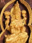 Wooden Hand Carved Lakshmi Gopuram (16x24)