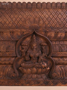 Wooden Hand Carved Lakshmi Gopuram (16x24)