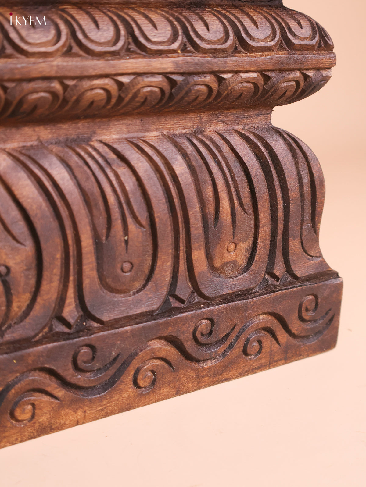 Wooden Hand Carved Lakshmi Gopuram (16x24)