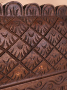 Wooden Hand Carved Gaja Lakshmi Gopuram (12x30)