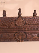 Wooden Hand Carved Gopuram Panael (12x36)