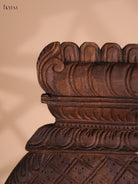 Wooden Hand Carved Varahar Avataram Panel (24x12)