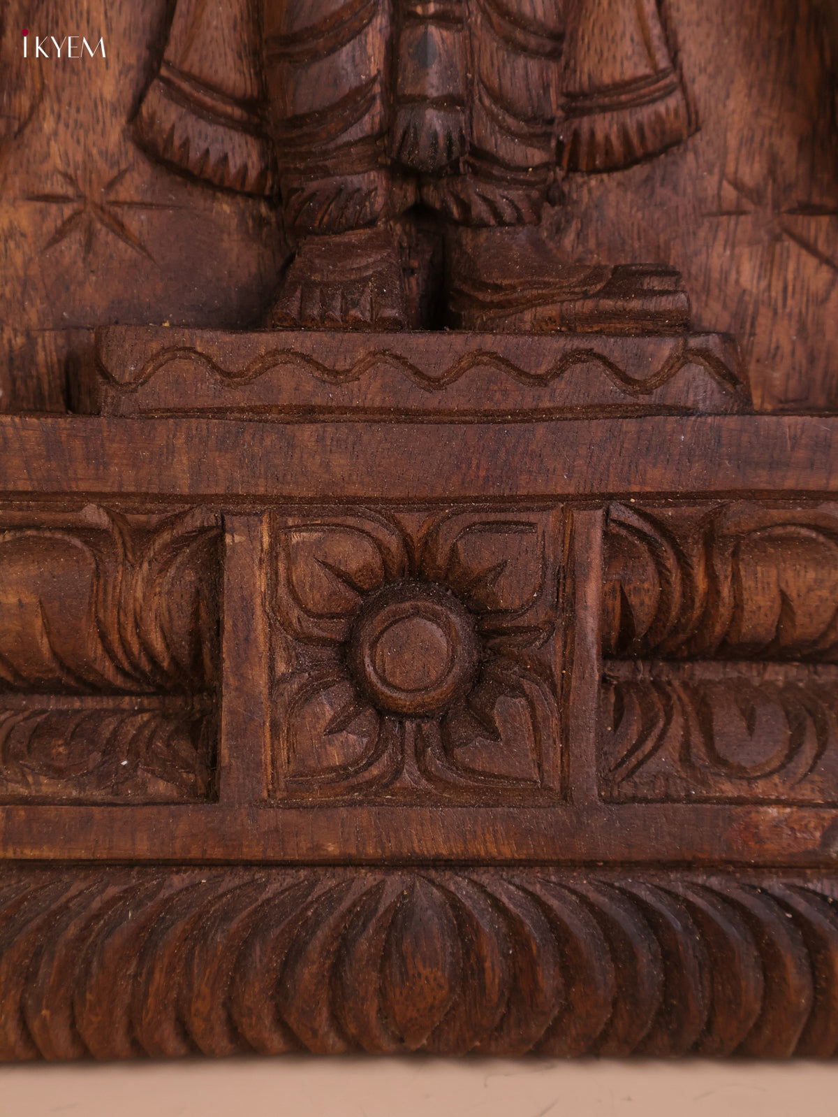 Wooden Hand Carved Varahar Avataram Panel (24x12)