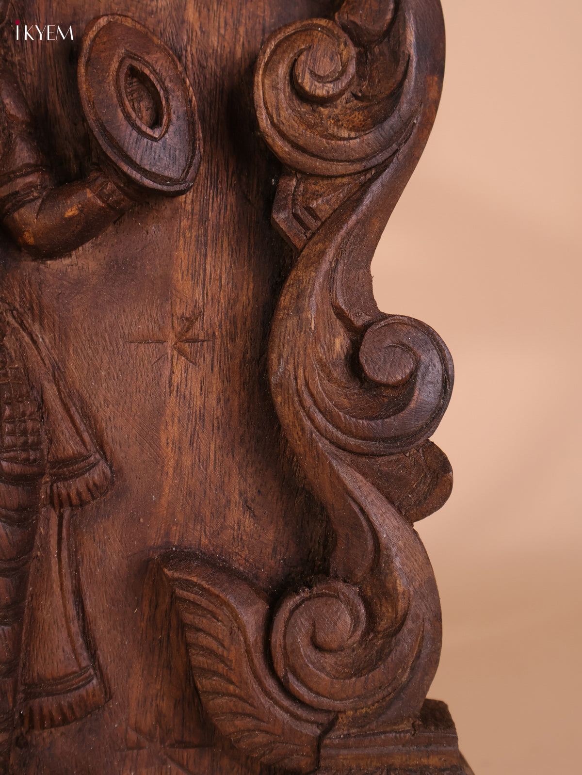 Wooden Hand Carved Varahar Avataram Panel (24x12)