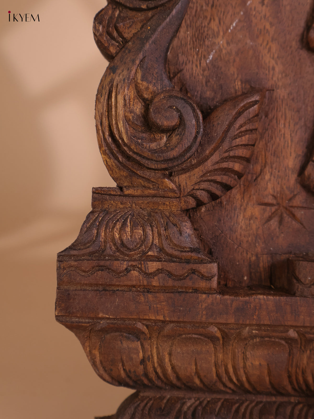 Wooden Hand Carved Varahar Avataram Panel (24x12)