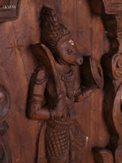 Wooden Hand Carved Varahar Avataram Panel (24x12)