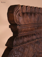 Wooden Hand Carved Varahar Avataram Panel (24x12)