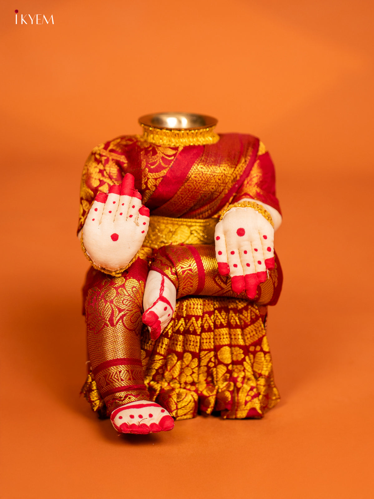 DIY Varamahalakshmi Kit - Maroon - KF04171