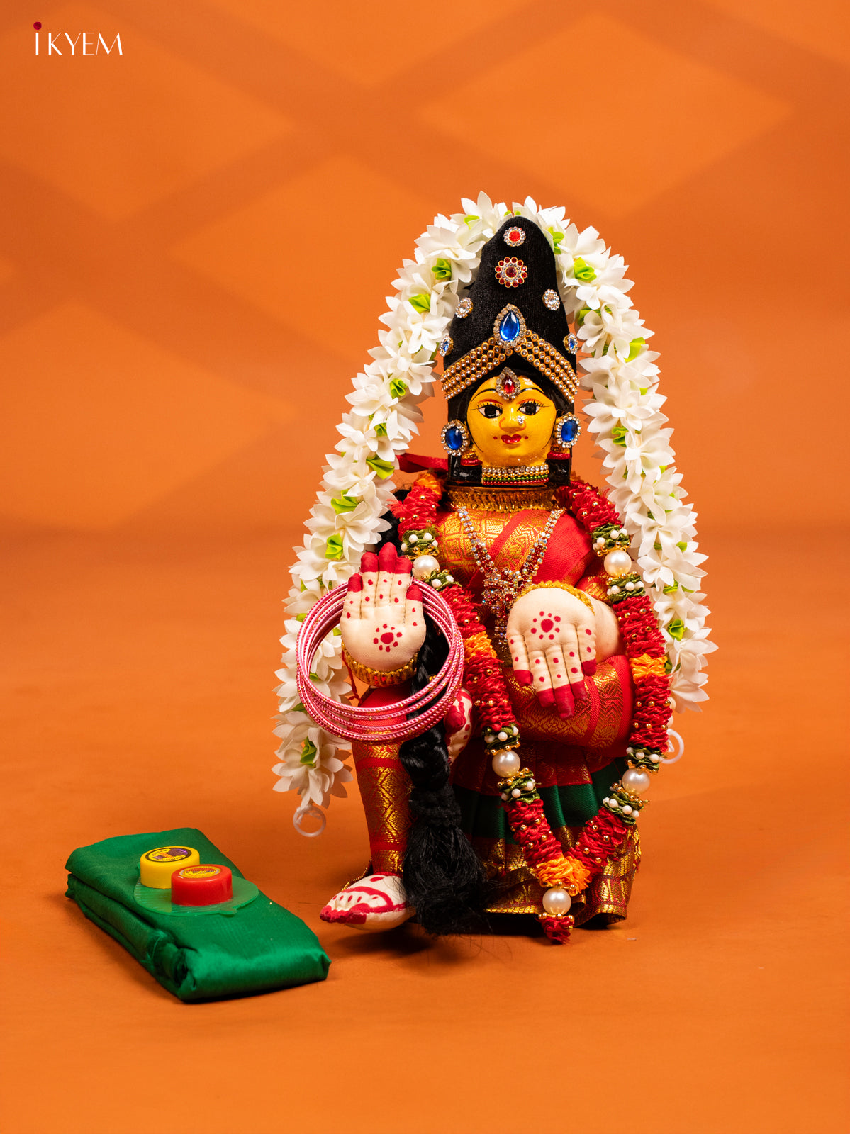 DIY Varamahalakshmi Kit - Red - KF04174