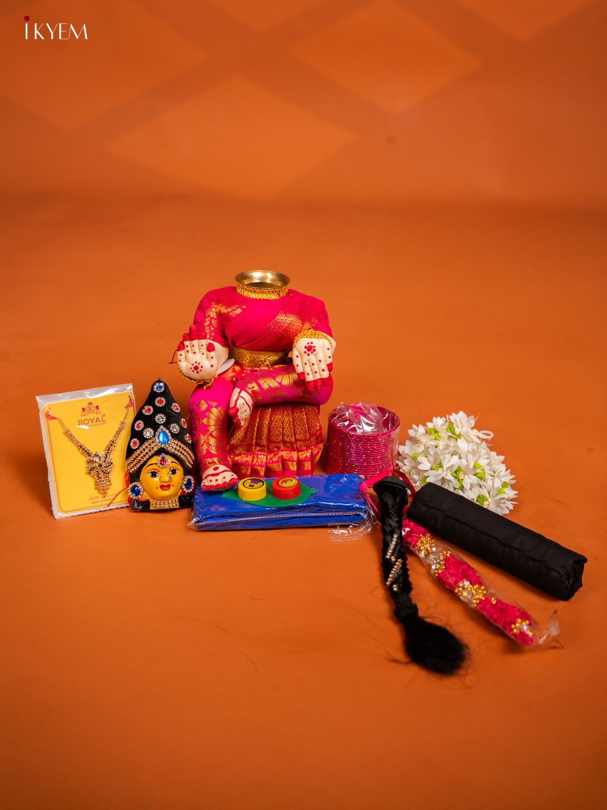 DIY Varamahalakshmi Kit - Pink - KF04175