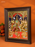Ramar Pattabhishekam - Tanjore Painting 3