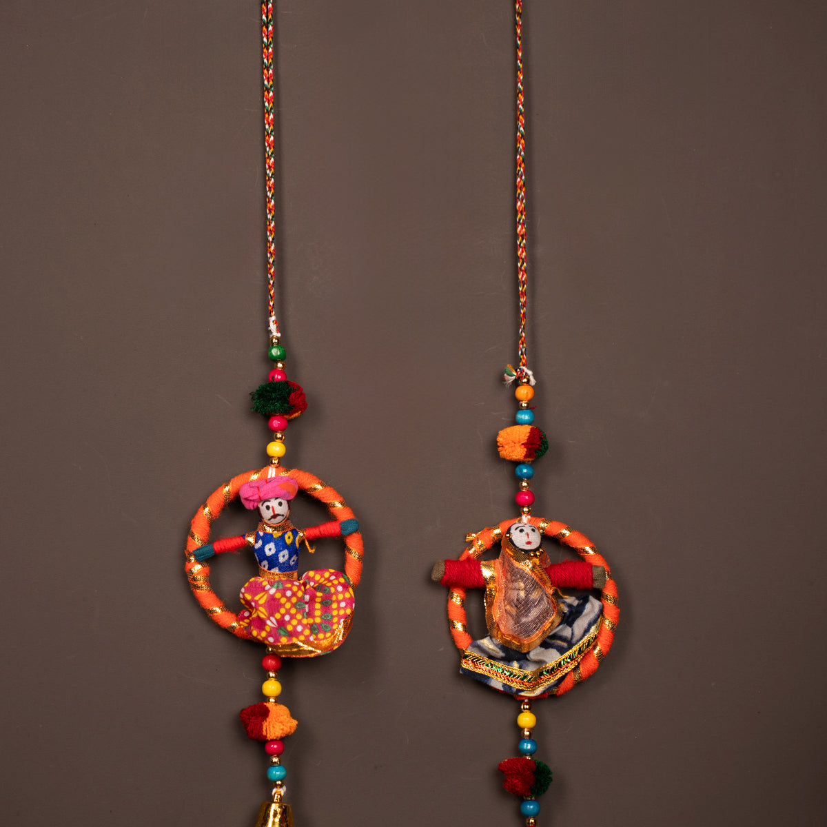 Rajasthani Style Thoran Set of 2 - 15 Inches - KF10142 – Ikyem