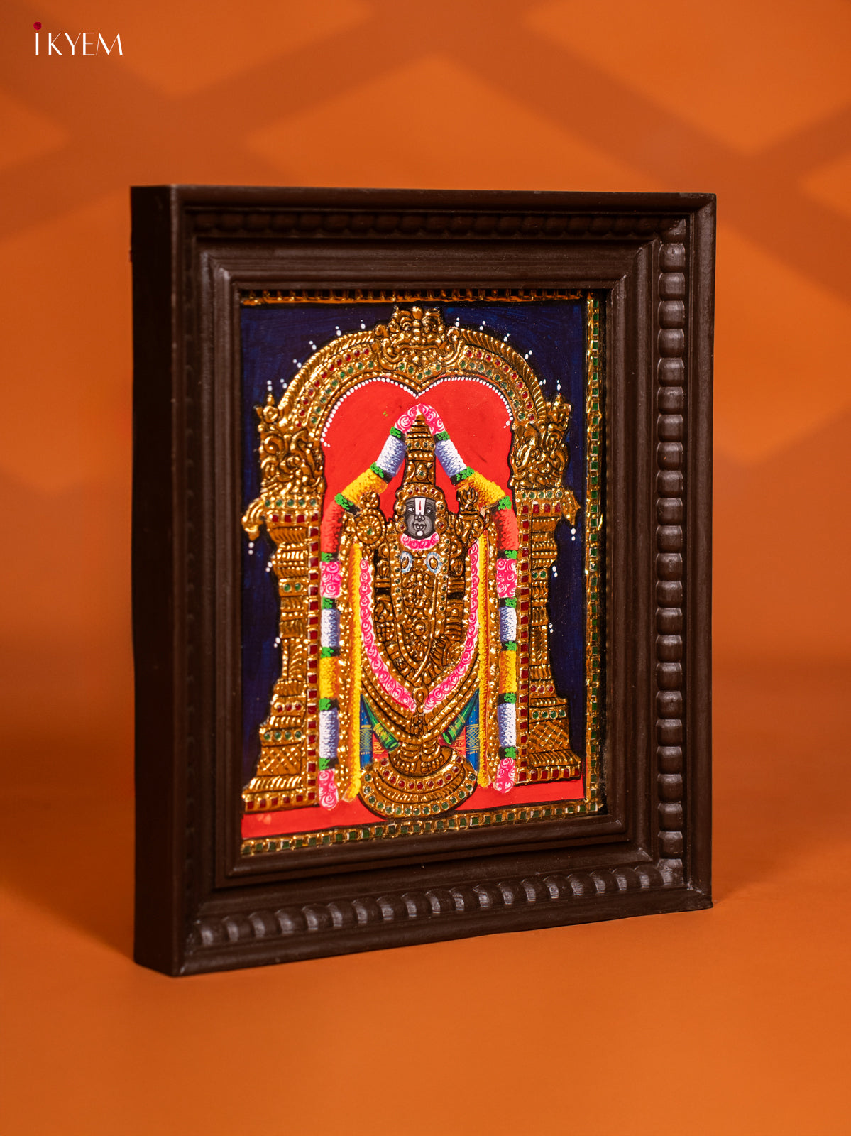 Balaji Tanjore painting - (13 x 15) - KF10254