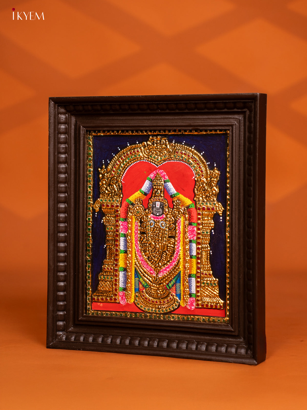 Balaji Tanjore painting - (13 x 15) - KF10254