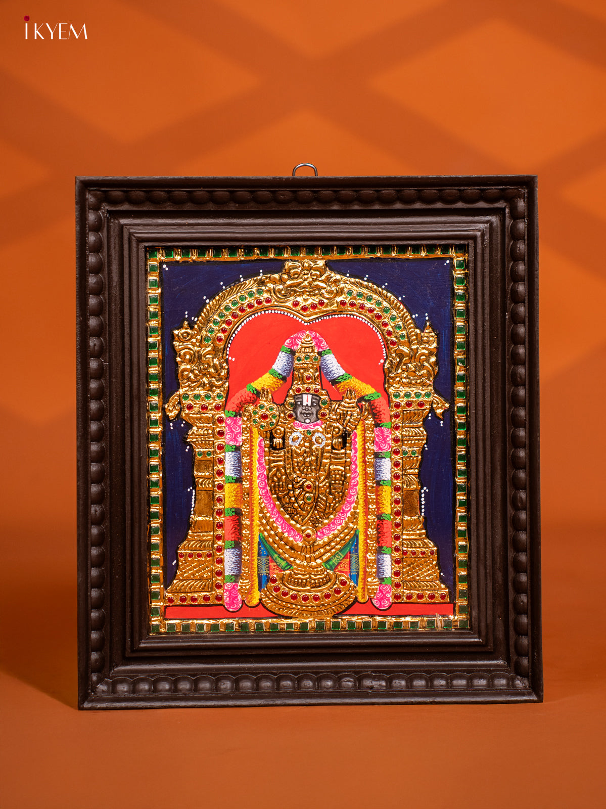 Balaji Tanjore painting - (13 x 15) - KF10255
