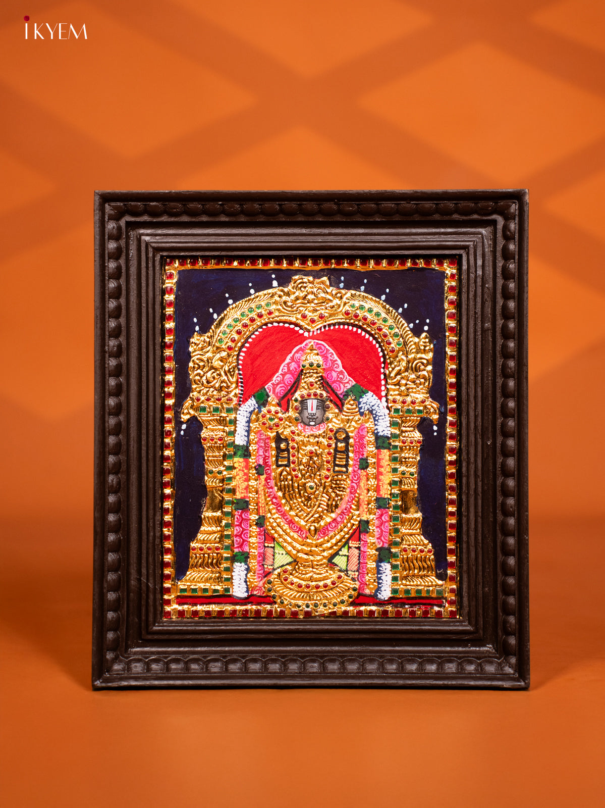 Balaji Tanjore painting - (13 x 15) - KF10258