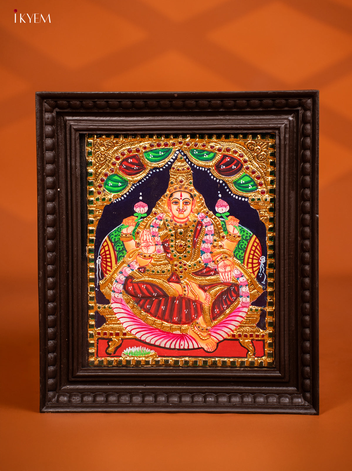 Lakshmi Tanjore painting - (13 x 15) - KF10263
