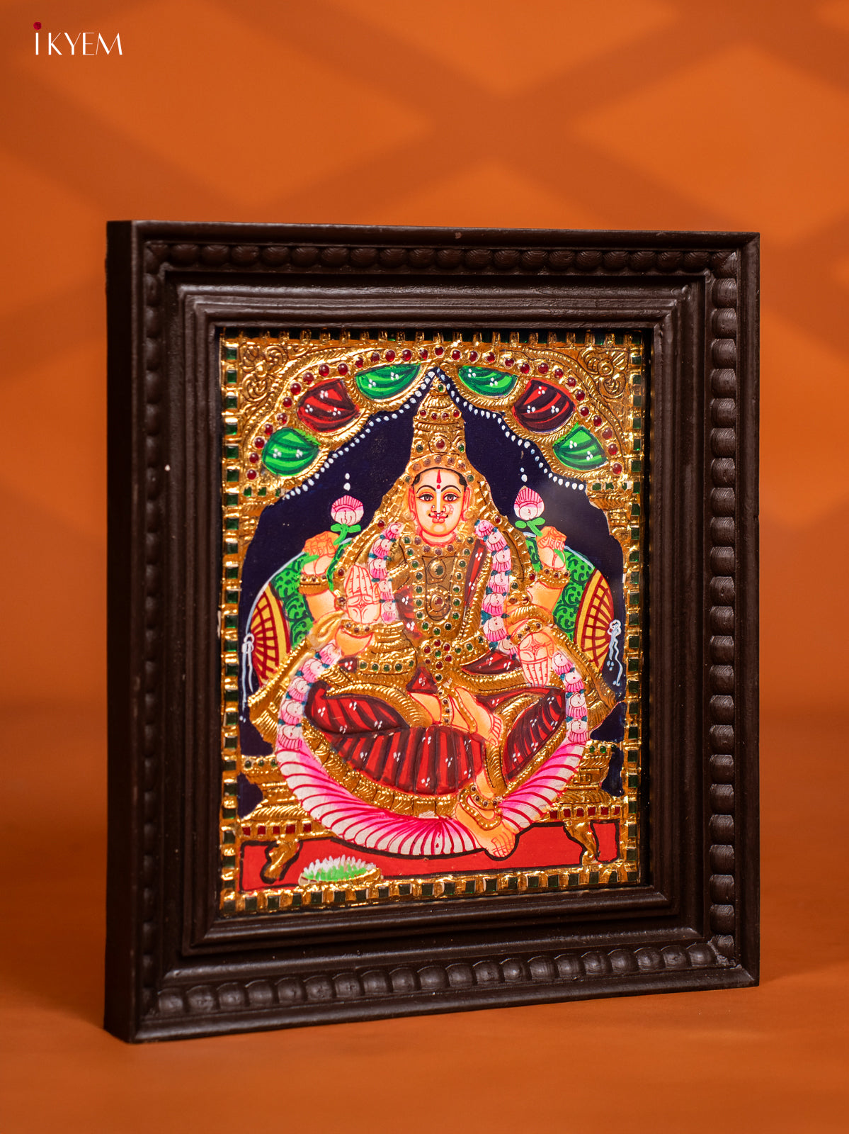 Lakshmi Tanjore painting - (13 x 15) - KF10263