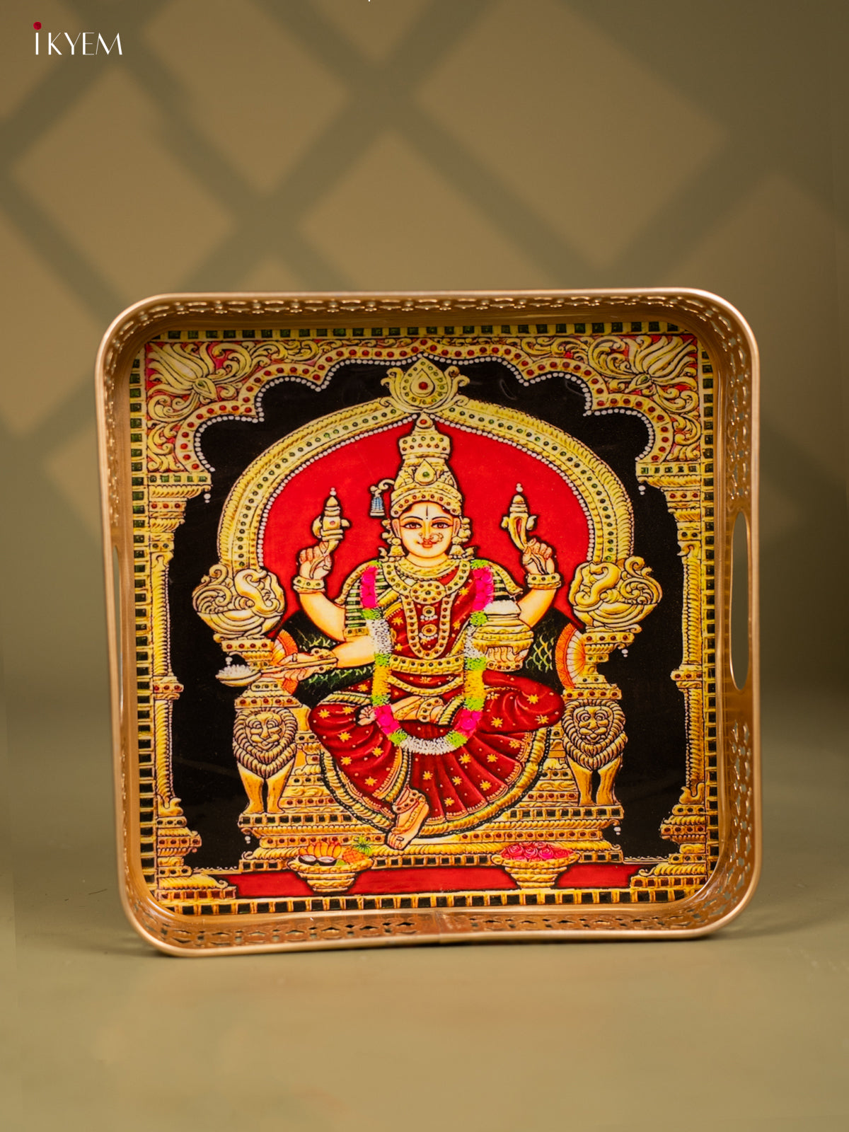 Metal Digital tray Square -Amman - 10 Inch - KF25156
