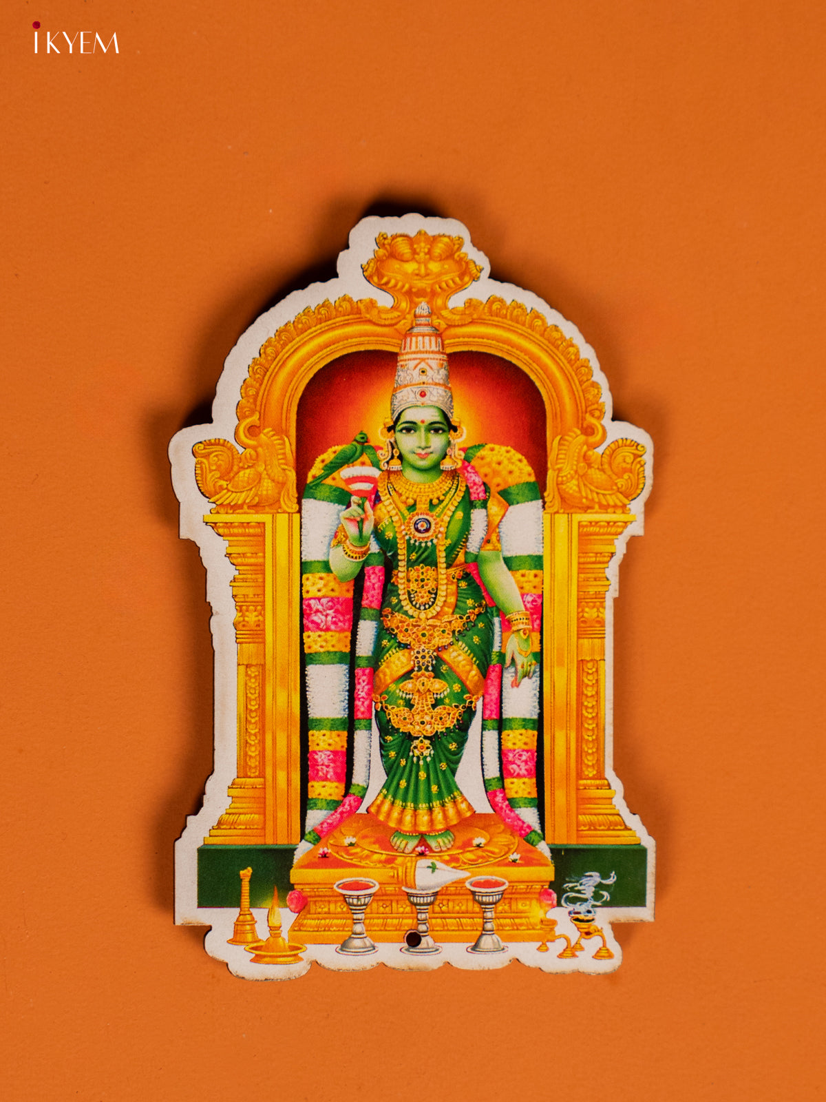 Madurai Meenakshi Printed Fridge Magnets 