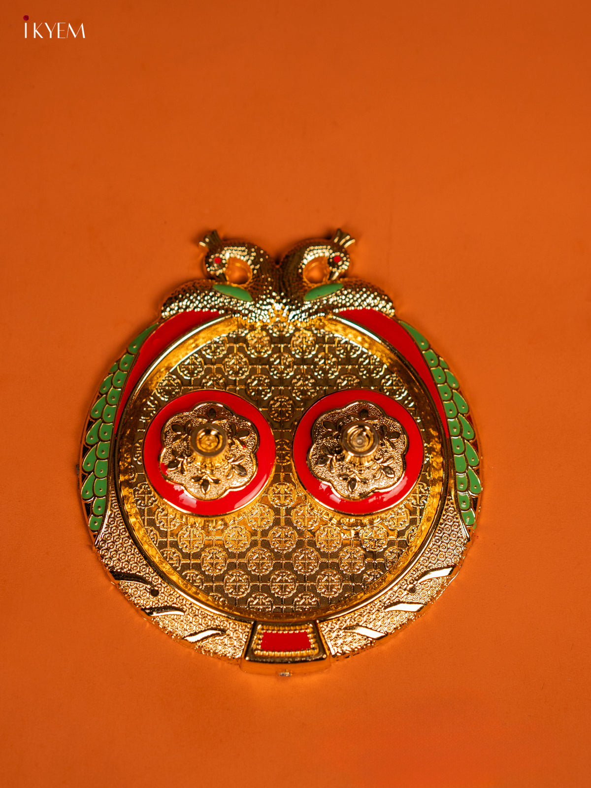 Peacock Kumkum Holder 