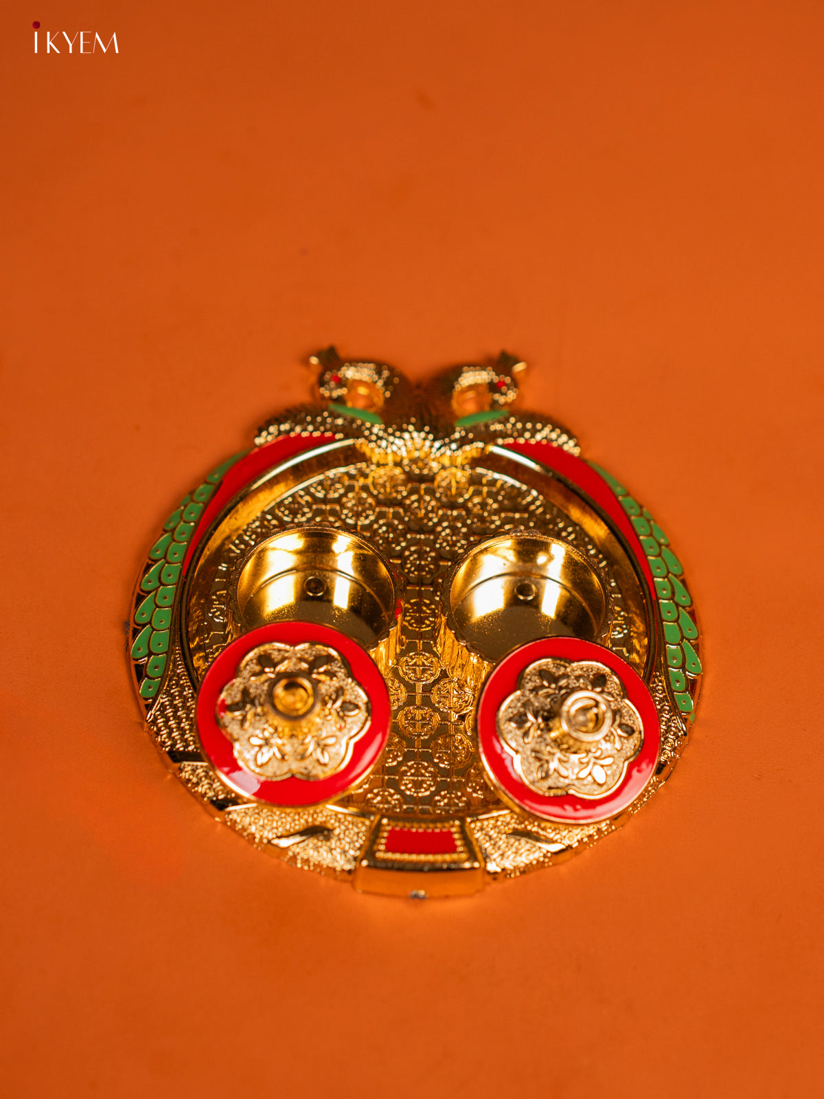 Peacock Kumkum Holder -1