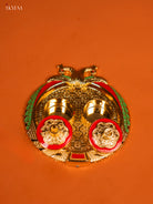 Peacock Kumkum Holder -1