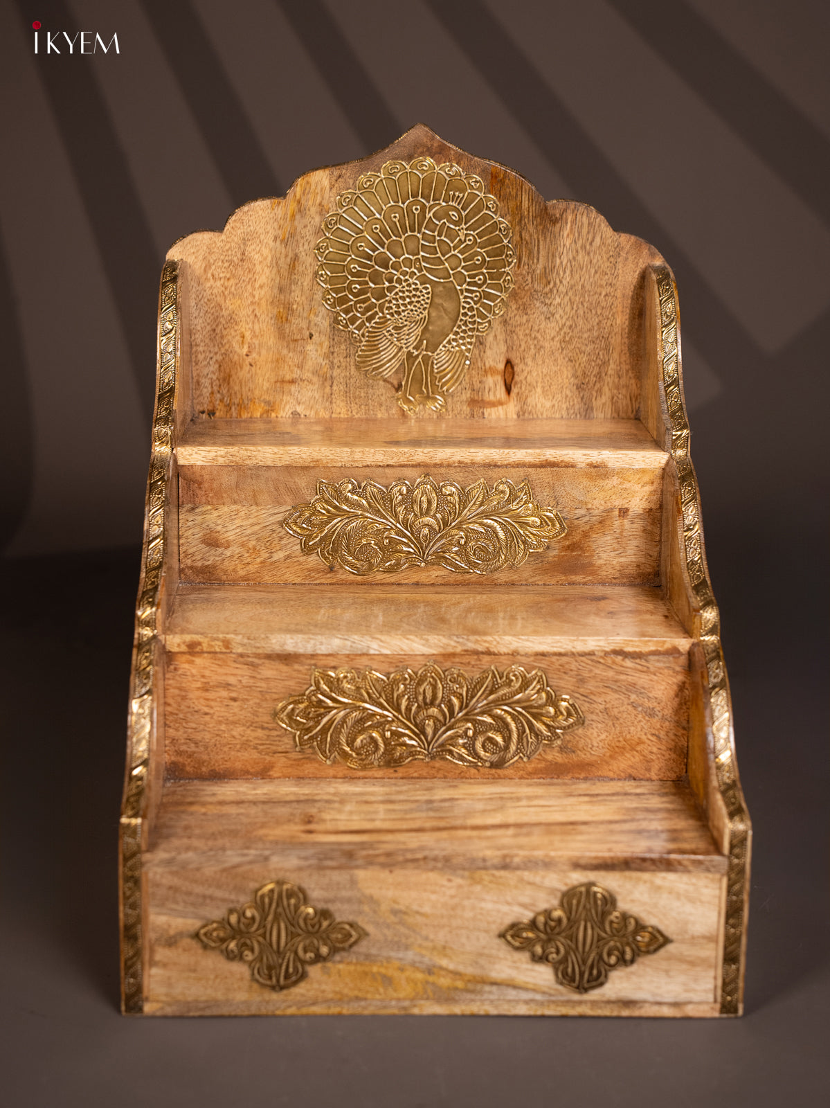 WOODEN 3 STEPS GOLU PADI - KG01124