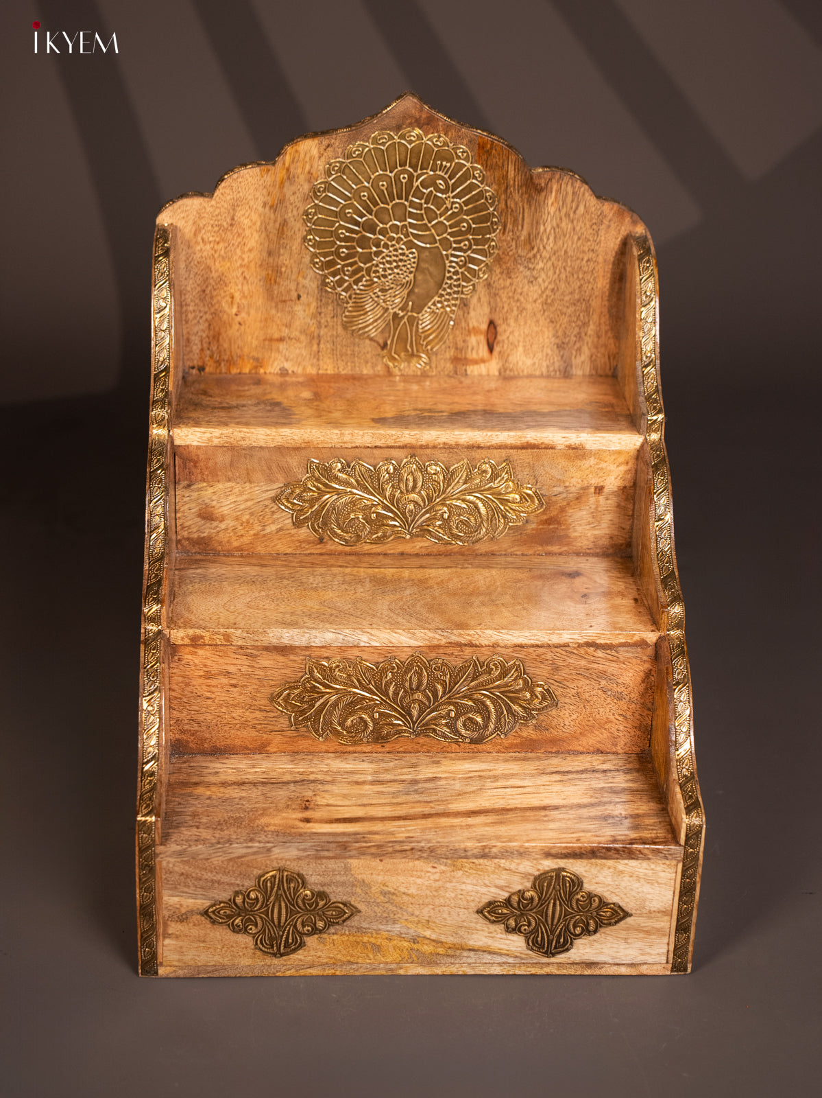 WOODEN 3 STEPS GOLU PADI - KG01124